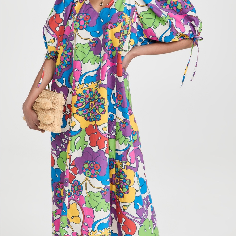 RHODE carly dress in woodstock floral